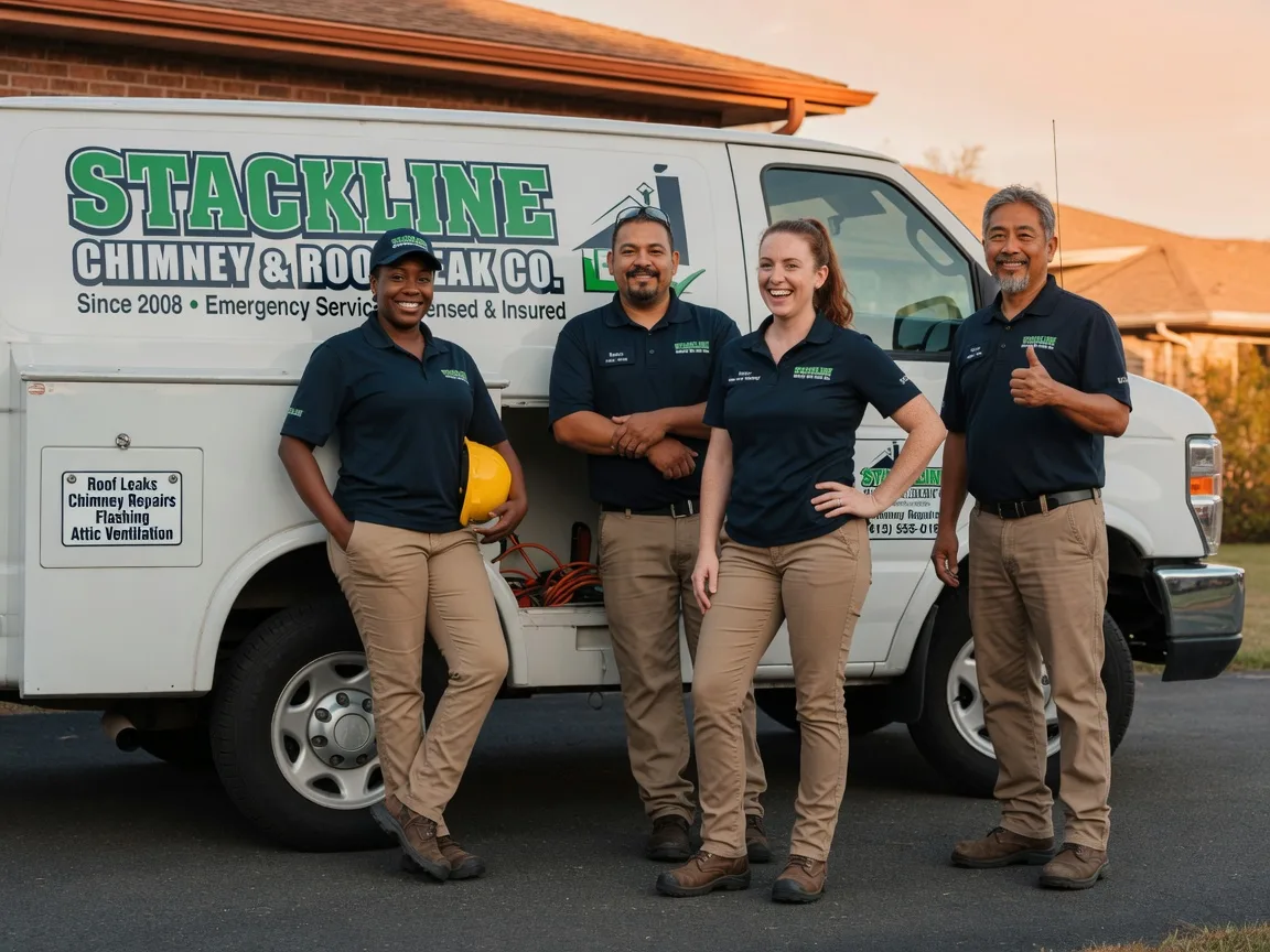 Chimney flashing repair company in Edinburg, TX